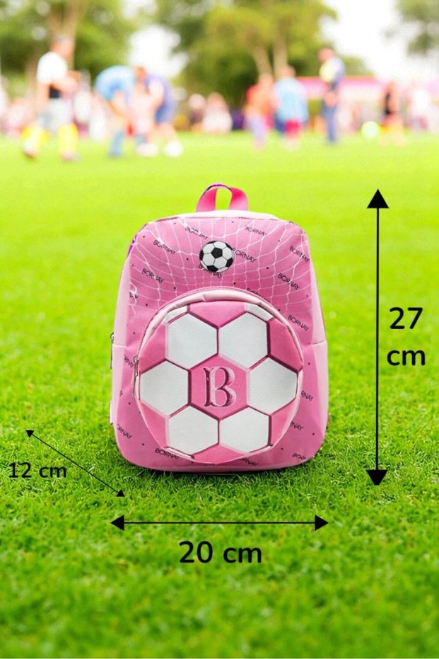 Football Themed Boys' School Backpack - for Elementary School and Daily Use (20*27*12 cm)