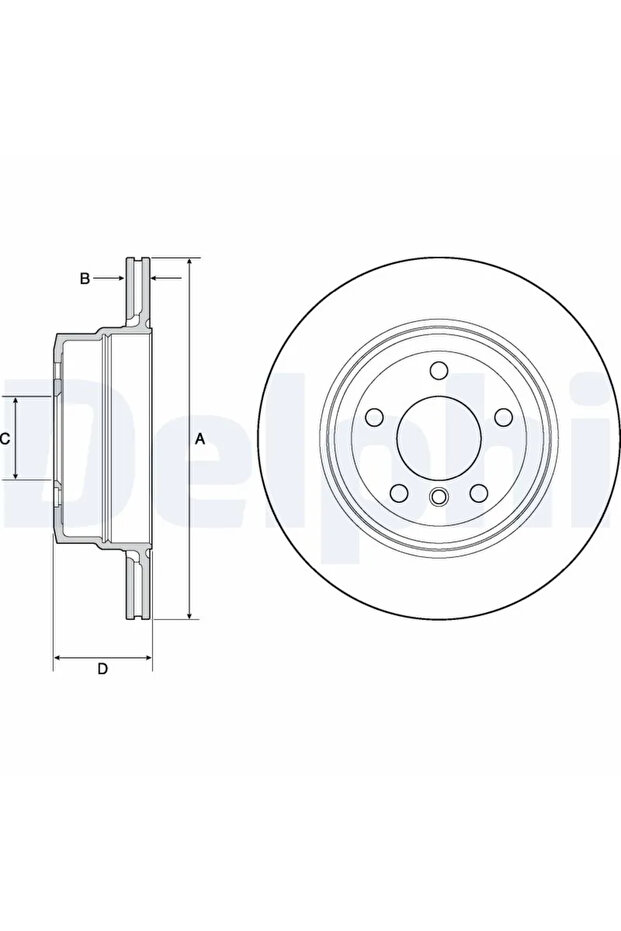 Спирачен диск BMW 5 - 1