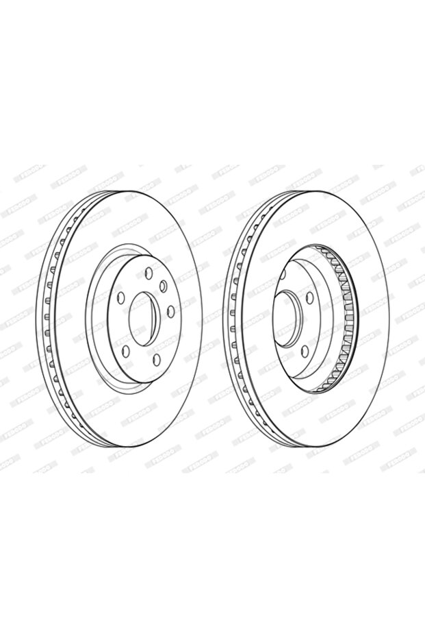 Спирачен диск Форд Мондео 5 - 1