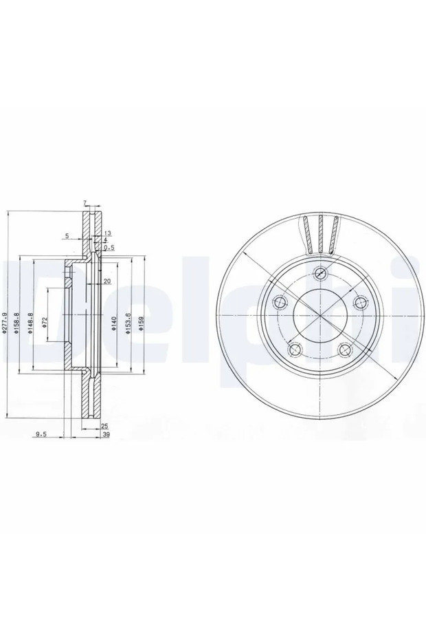 Спирачен диск Mazda 3/5 - 1