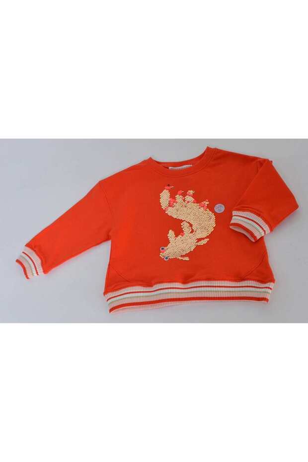 بلوزة مخططة بأكمام طويلة - 1