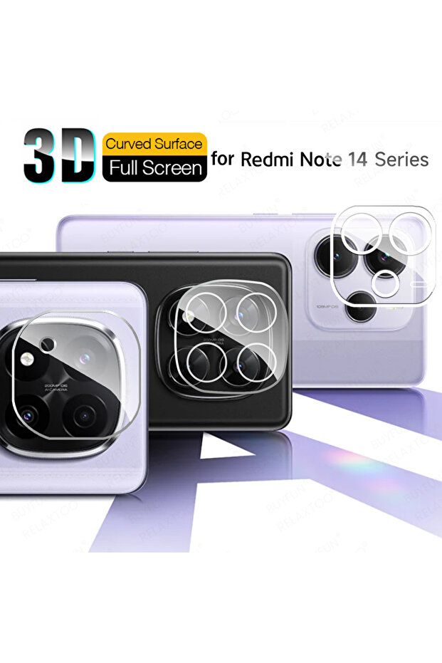 Tempered glass RedmiNote14 Pro Plus 2 Pieces Tempered Glass Camera Cover For Redmi Note 14 Pro+ Not