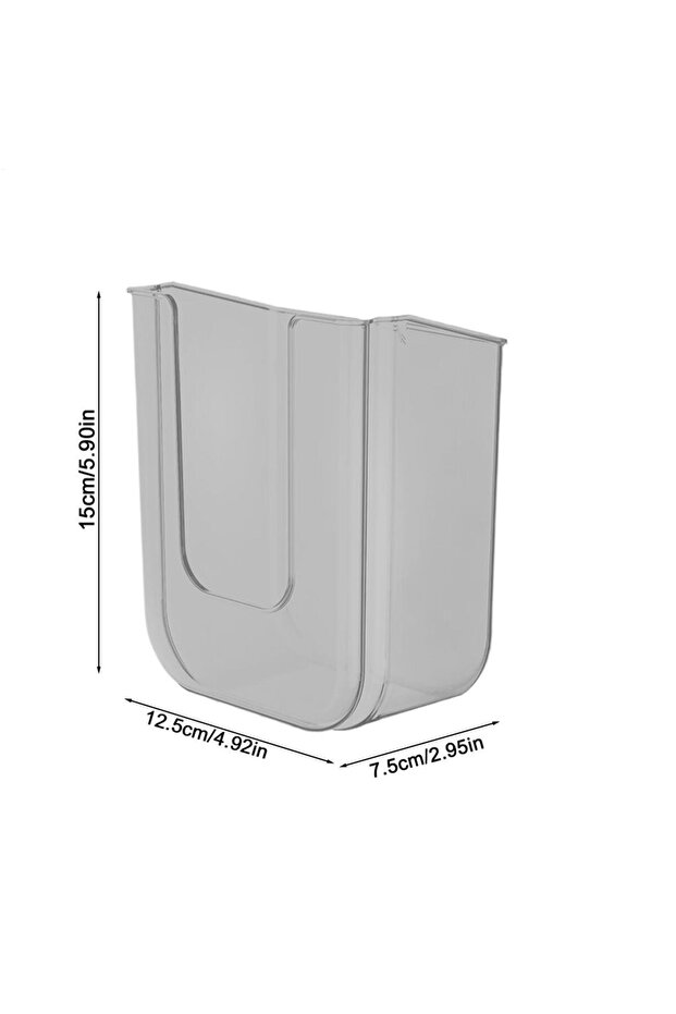 Grey Wet wipe box Wall Mounted Wipe Tissue Organiser Toilet Paper Holder Box Self-Adhesive Paper Tow