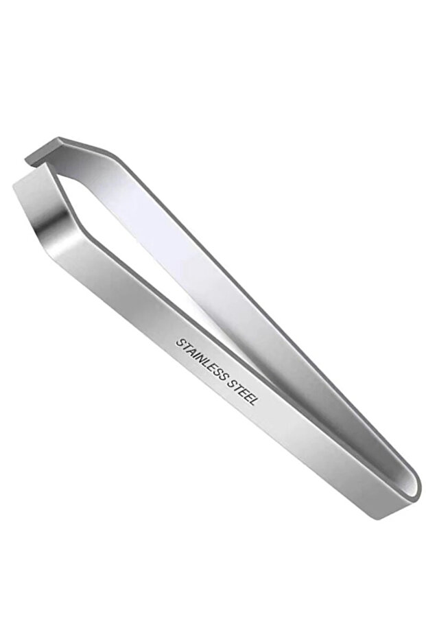 B 1pcs 430 Stainless Steel Fish Bone Tweezers Pincer Clip Puller Remover Tongs Fish Bone Plucking C.