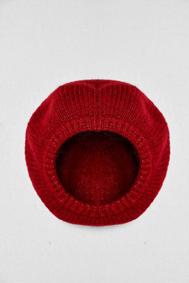Ribbed Knitted Cap - 1