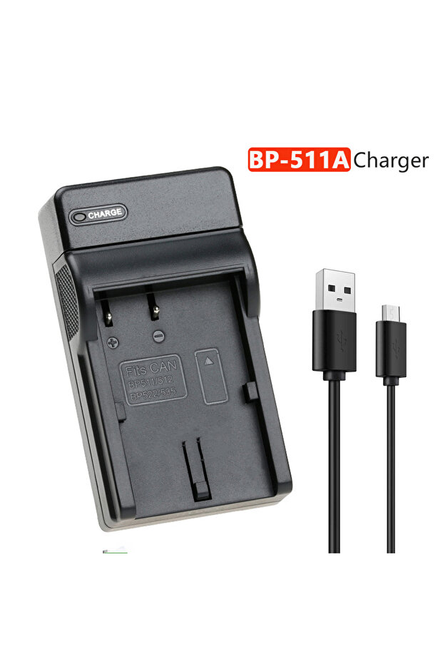 USB Charger CB-5L BP-511 BP-511A Charger Battery for Canon Rebel BP511a DS6041 Eos 1d 10 d 30