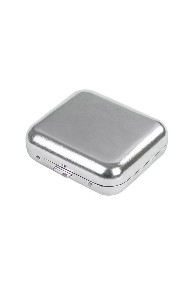 1pc Mini Metal Ashtray for Car and Travel - Pocket Size 2.4x2.1 Inch Leak-Proof Ashtray, Portable Ou