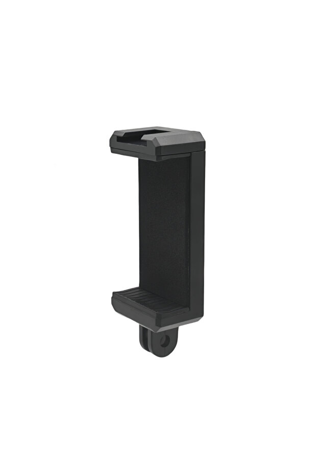 black color Phone Holder Clip Cold Shoe Mount Bracket Adapter for GoPro Smartphone Iphone Tripod 1/4