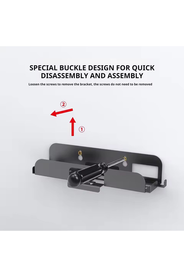 حامل تثبيت على الحائط باللون الأزرق الفاتح لوحدة تحكم Switch 2 وقاعدة تخزين وعصا التحكم - 6