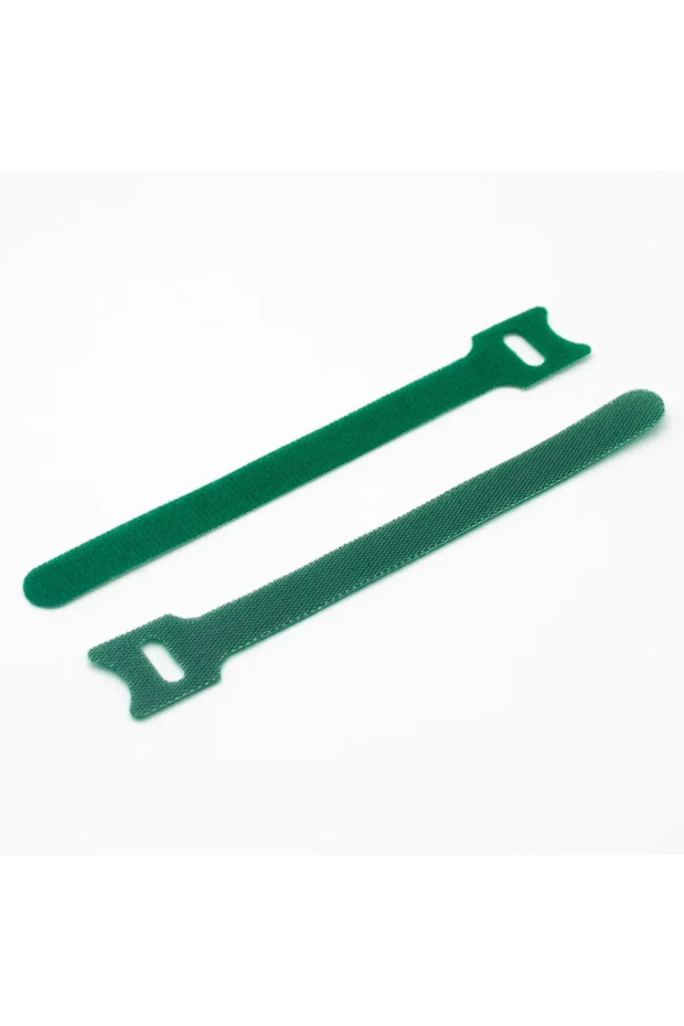 50pcs green 50pcs Reusable Hook and Loop Cable Ties Fastening Straps Multi-Purpose Wire Organizers f - 1