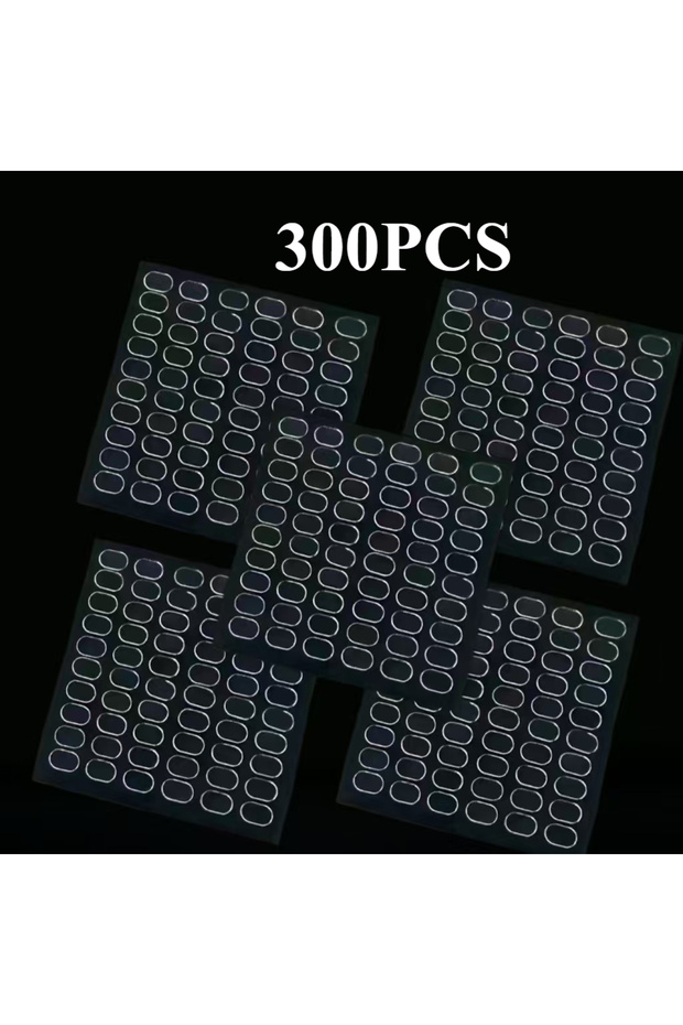 300PCS 60/120/300pcs Double -sided Glue Pads Adhesive Sticker for Blind Box Landscape Doll Foot Fixe