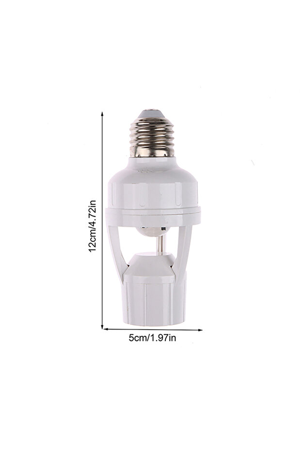 E27 motion sensor Smart E27 PIR Motion Sensor Light Switch 110V 220V Detector Base Lamp Holder Lux T