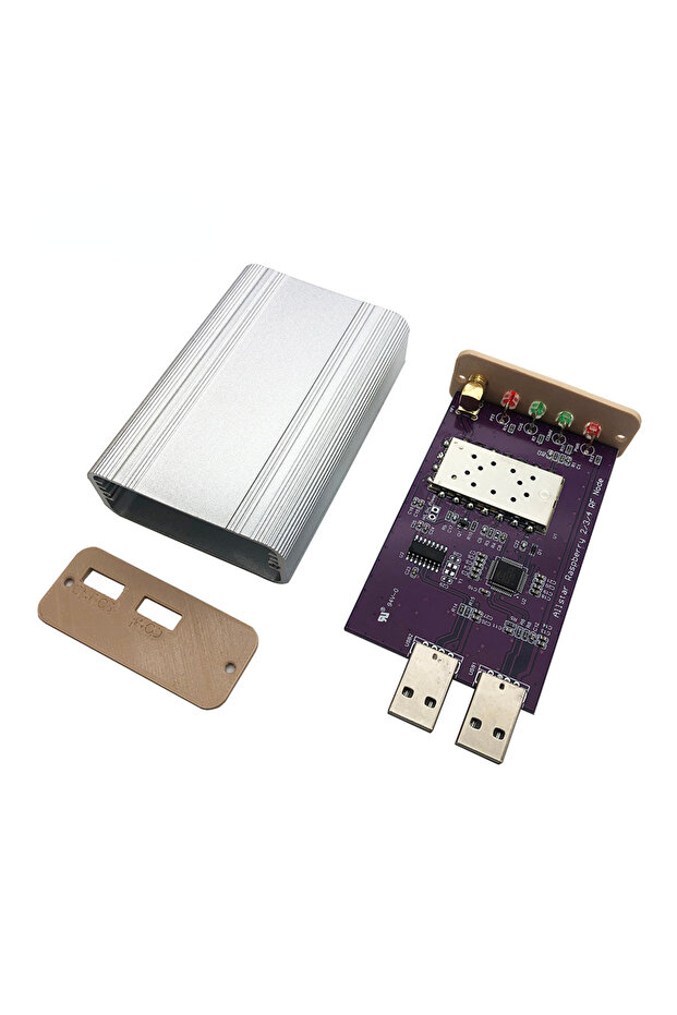 jumbospot New SR110U SA818 SHARI Raspberry Pi hosted Allstar node UHF 1000MW With Case hotspot - 1