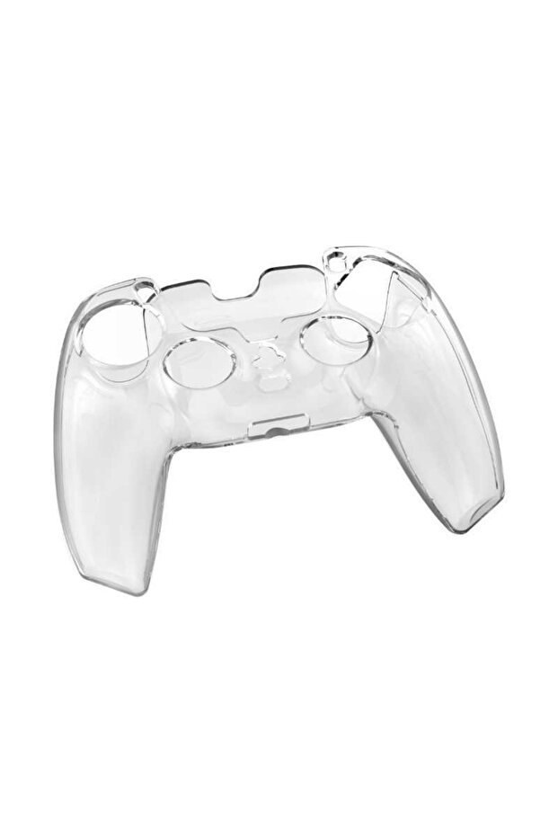 غطاء حماية شفاف لجهاز تحكم PS5 DualSense من شركة Clear PC، جراب واقٍ شفاف رفيع للغاية لجهاز PS5