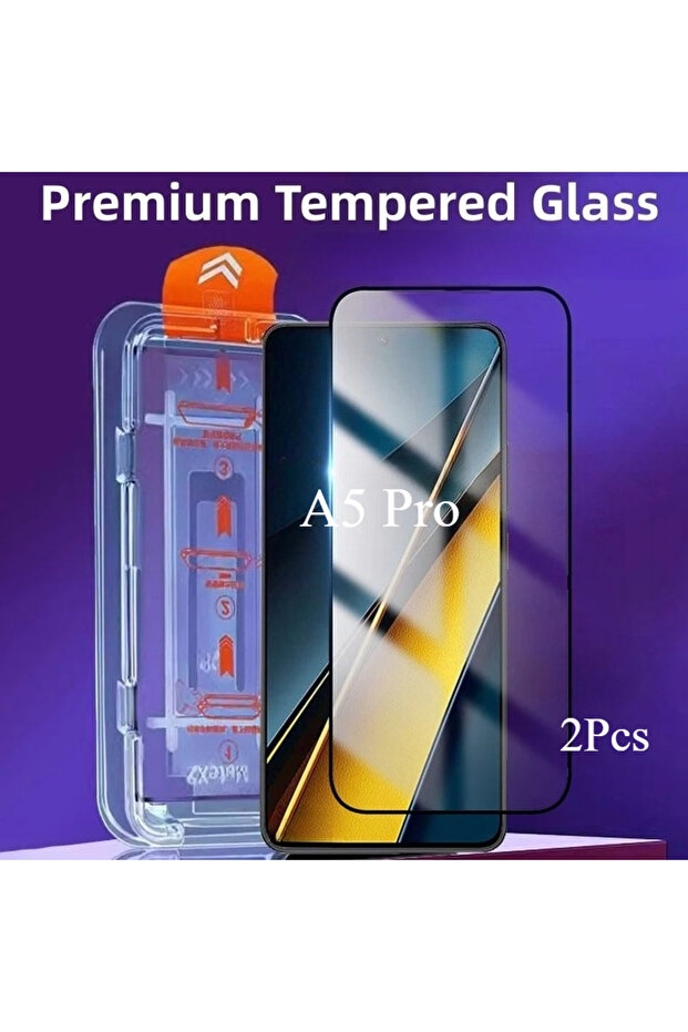 OPPO A5 Pro 5G Tempered glass 2Pcs Premium Tempered Glass For A5 Pro Pro 5G Easy Installation Scree