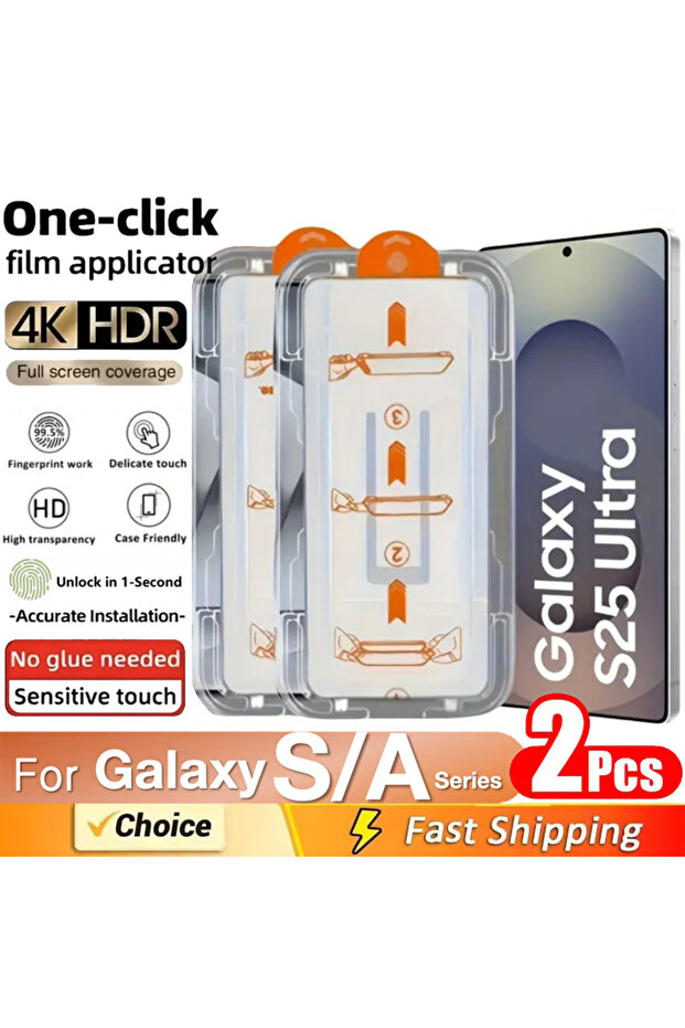 Galaxy S24 High Definition 2PCS 2Pcs For S25 S24 Ultra S23 S22 S21 Plus A16 A36 A55 A56 A25 A15 A3