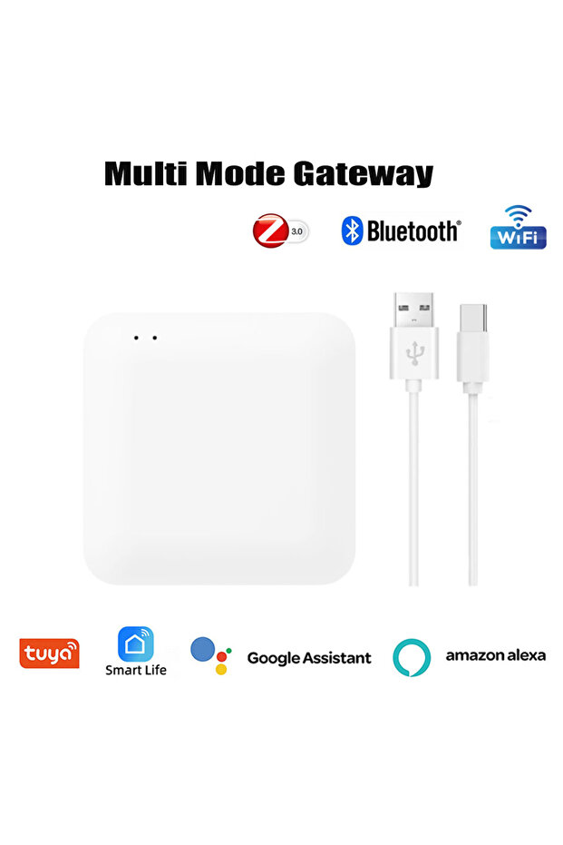 Multi-mode Gateway Tuya Zigbee 3.0 Gateway Hub Smart Home Wireless Bridge Smart Life APP Remote Cont - 1