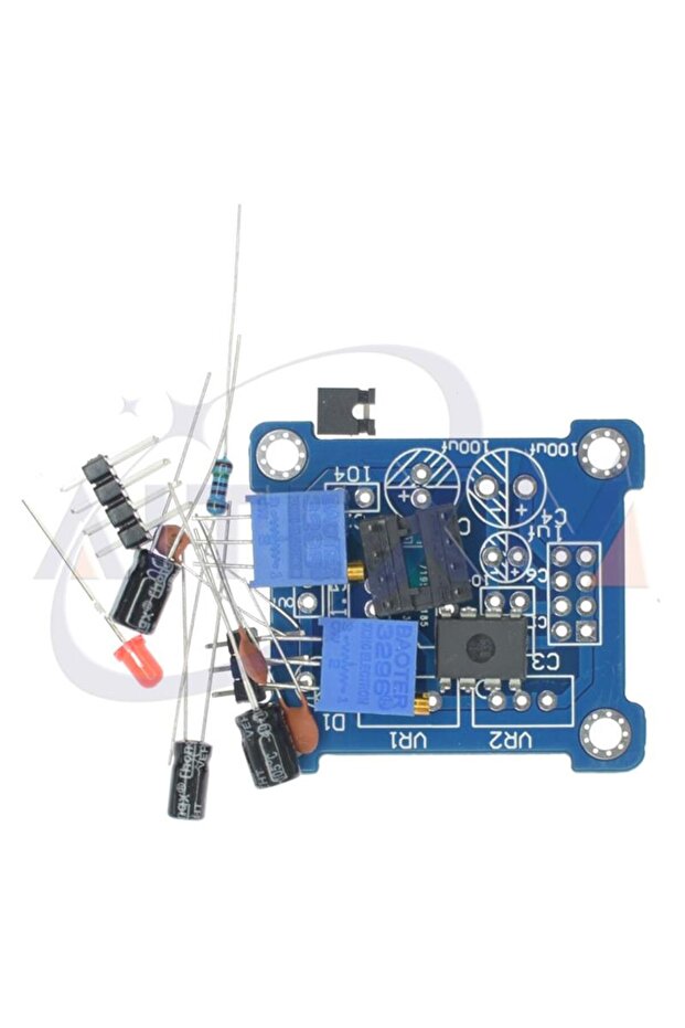 DIY KIT NE555 Pulse Generator Pulse Starter Duty Cycle and Frequency Adjustable Module DIY Kit Oscil - 1