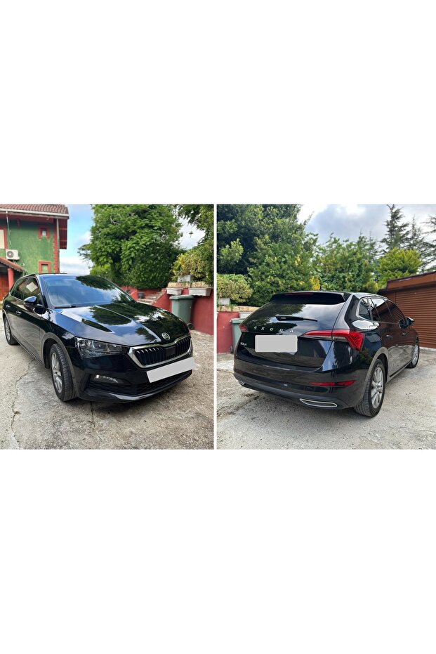 Skoda Scala 2019-2023 TEK ÇIKIŞ difüzör görünüm - 4