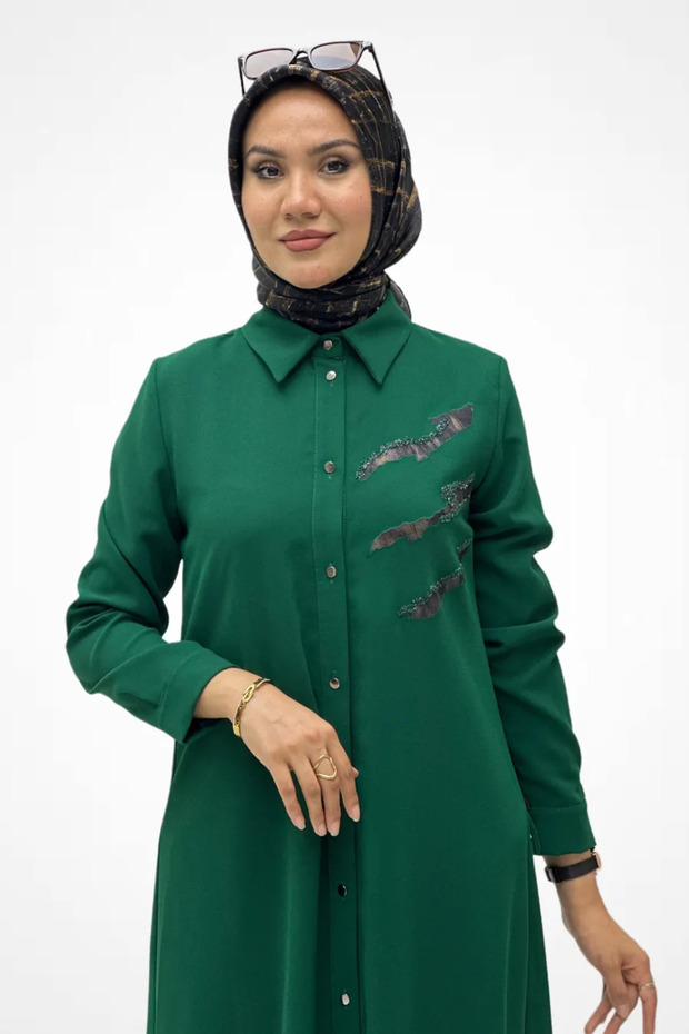 İşlemeli Tunik 2087 - 4