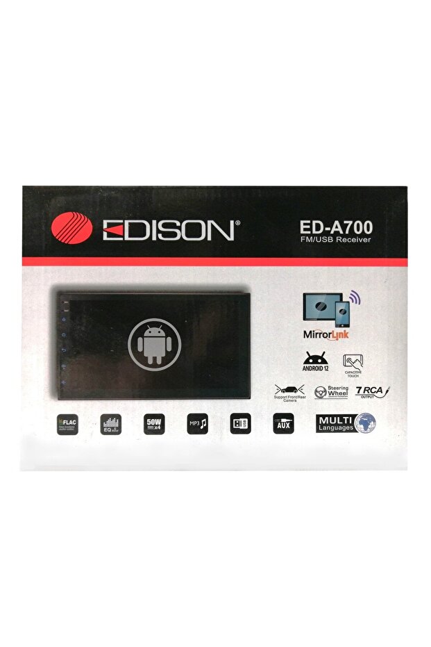 ED-A700 Android Double Teyp 2GB Ram+32GB Rom BT/Carplay/Android Auto/Navigasyon/IPS Ekran - 2