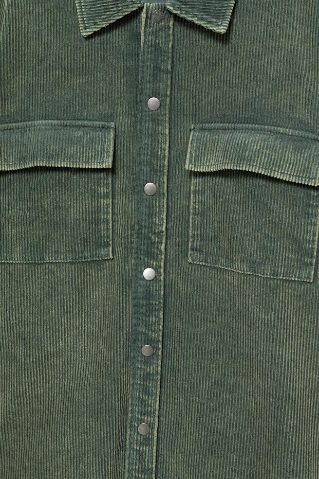 Kadife ince ceket - 8