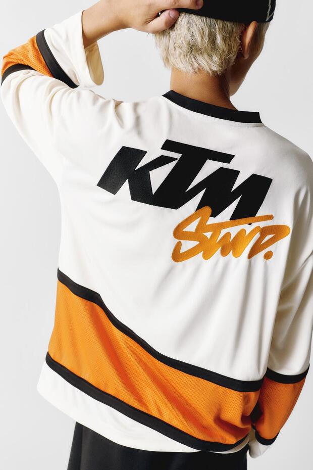 Çizgili KTM tişört - 3