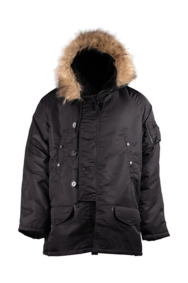 Jacheta US aviator N3B neagra - 1