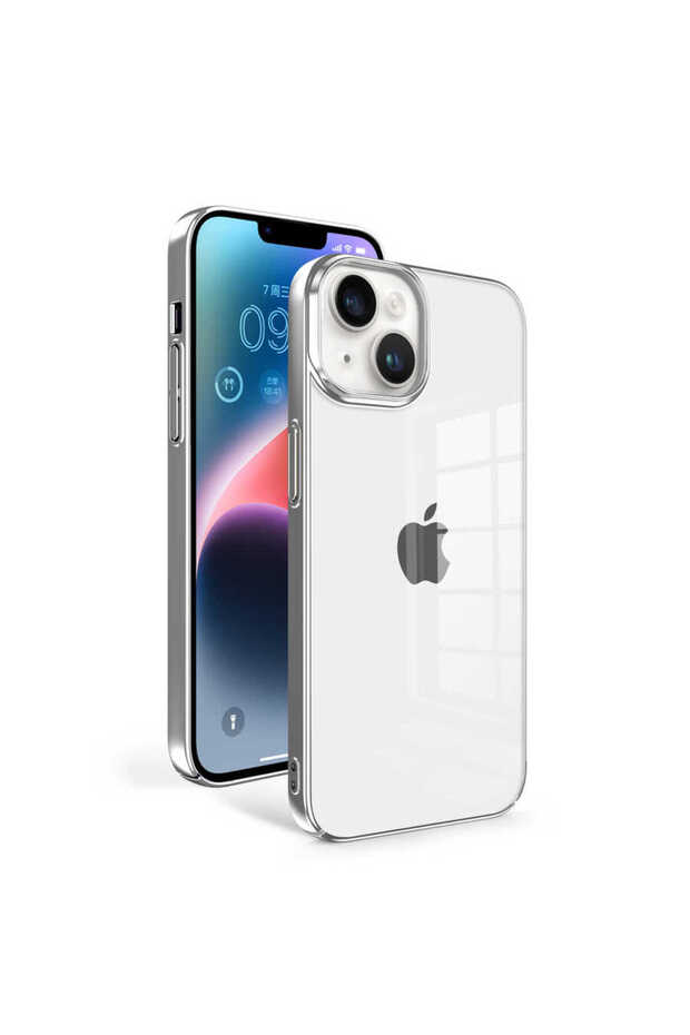 iPhone 14 Plus Compatible Joiecreatif Sun Case-Silver - 1