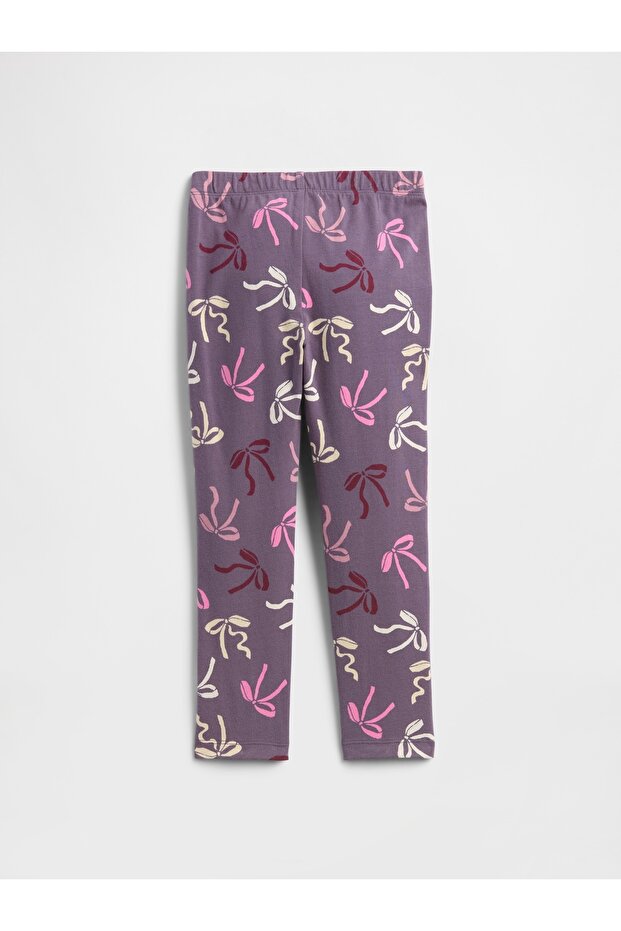 Kız Bebek Mor Pull-On Stretch Jersey Tayt - 2