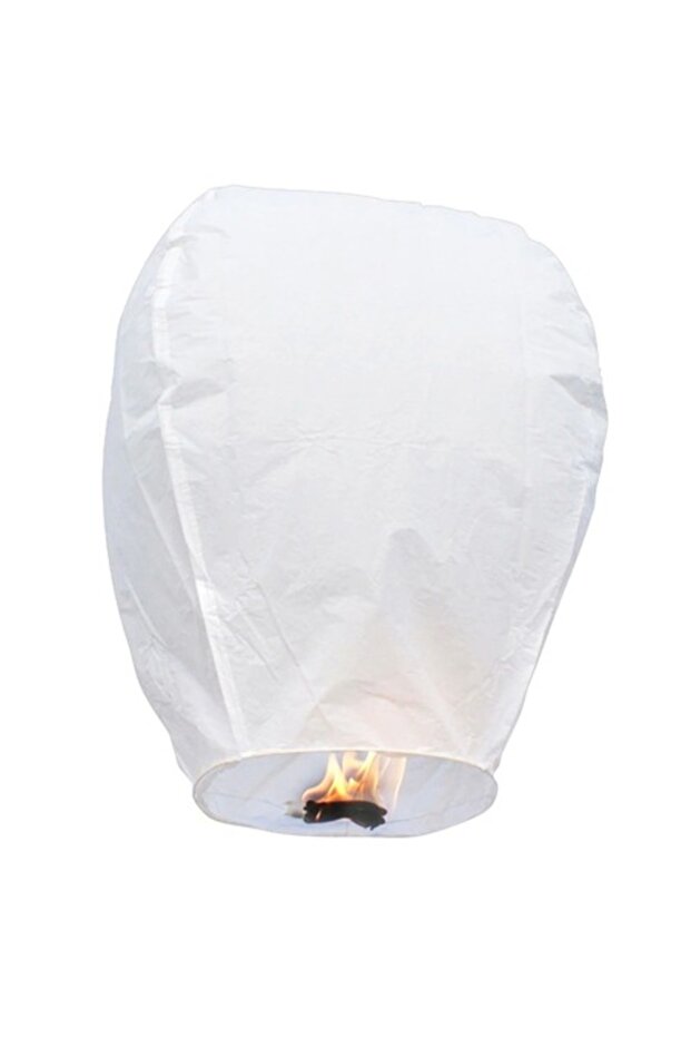 Flying lantern, Danex, paper, White - 1