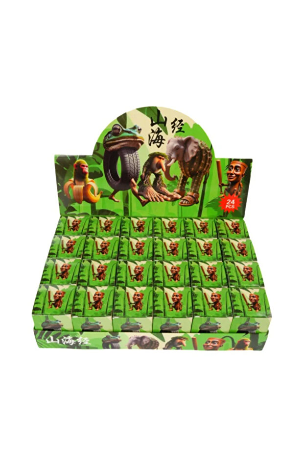 A 24PCS 24PCS Fun Italian Brainrot Blind Box Toy Tungtungtung Sahur Tralarero Tralala Game Mini Mode