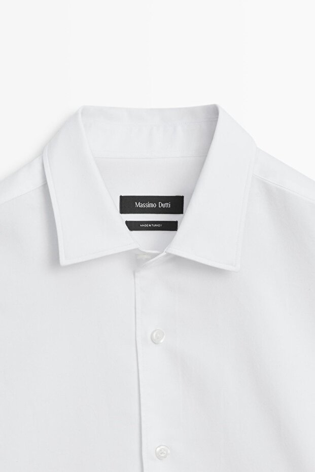 Regular fit fitilli gömlek - 6