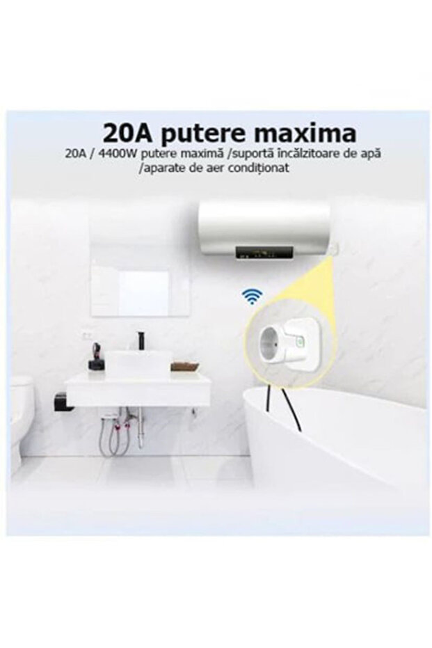 Zigbee Wi-Fi Smart Plug with Consumption Monitoring @SmartWiz - 5