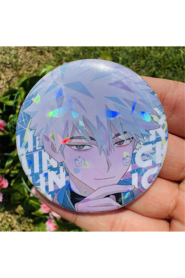 58mm 1 58mm Anime Link Click Lucas Jo Charles Cheng Xiaoshi Cosplay COSTUME Badge Pin SPTE Tinplate