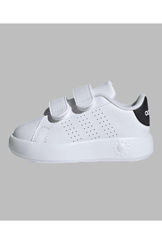 حذاء Advantage بشريط إغلاق بخطاف وحلقة - أبيض - 1