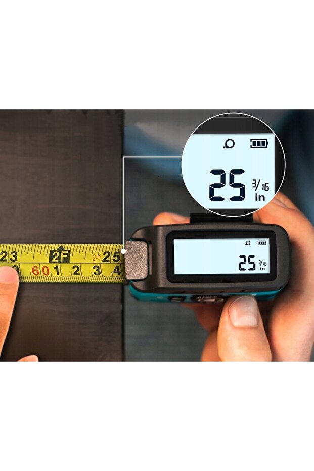 3-in-1 LASER RANGE METER 40m LCD MEASUREMENT 5m MEASUREMENT FUNCTIONS USB - 6