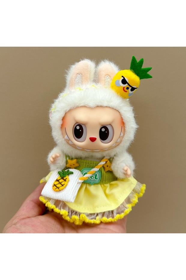 thumbnail image 2 of For Labubu Hawaii Outfit, 17cm Doll Clothes Set, Hat 2 of 11