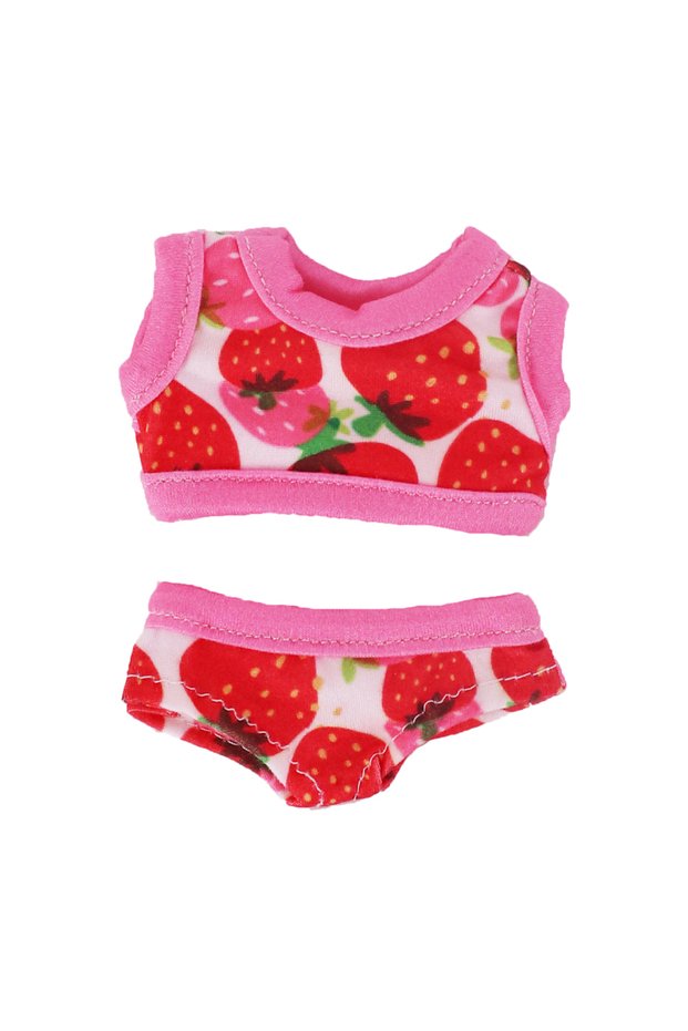 only clothes XM2382 15-17cm Plush Vinyl Face Doll Clothes Labubu Accessories Swimsuit Fashion Divin