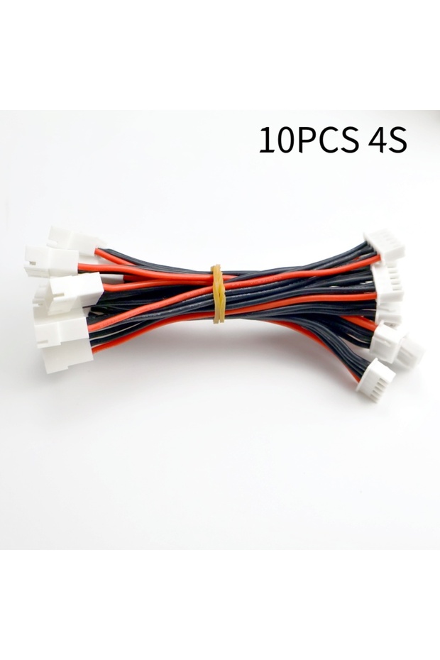 4S 10CM -10PCS 10PCS/1 Lot JST-XH 1S 2S 3S 4S 5S 6S 7S 8S 10CM 22AWG Battery Charger Lipo Balanced E