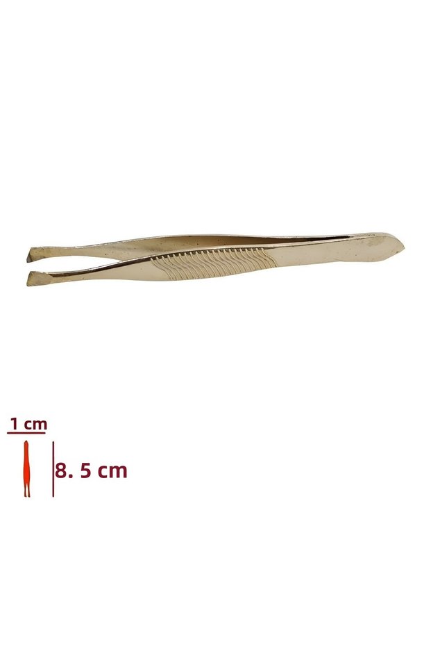 Tweezers yellow color cardelated quality tweezers Halley tweezers straight tip