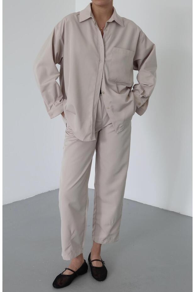 Stone Merlin öves ing nadrág szett - 3