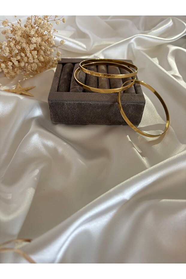 3’lü kalın ajda bilezik solmaz - 2