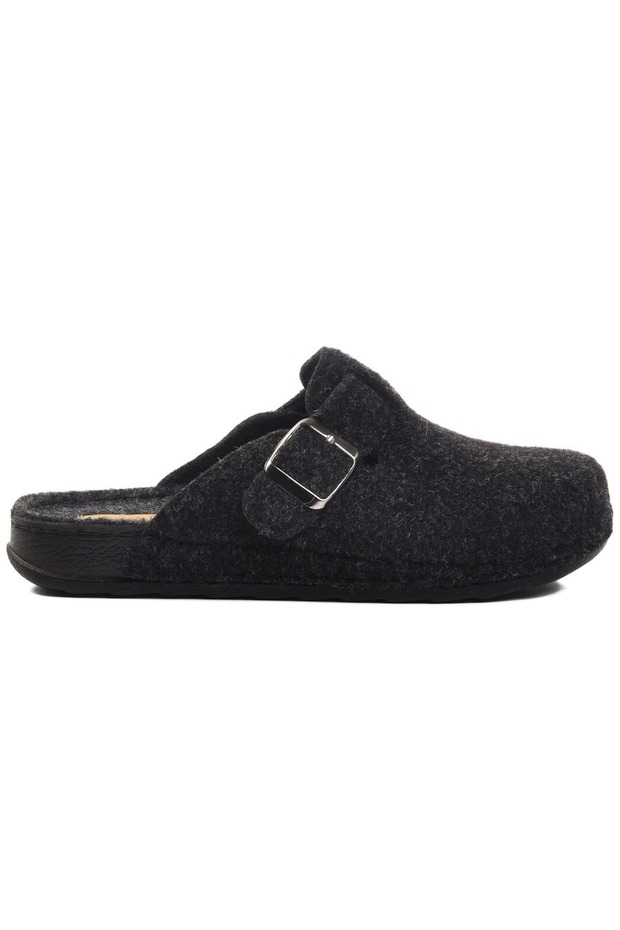 Bento k-9548 women's orthopedic house slippers - black