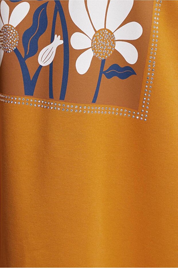 BASKILI EŞOFMAN TUNİK 45042 - 4