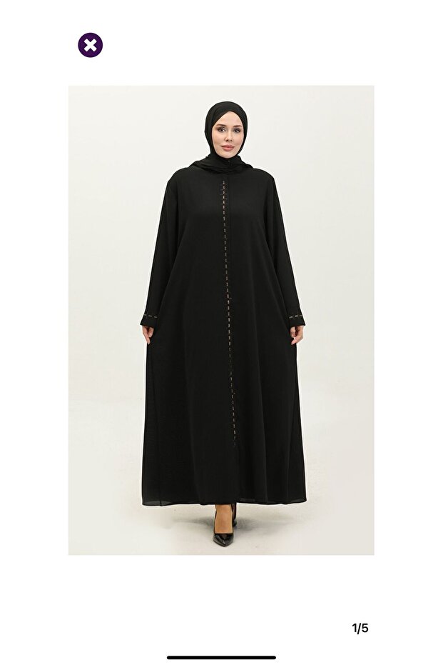 BÜYÜK BEDEN FERACE - 2