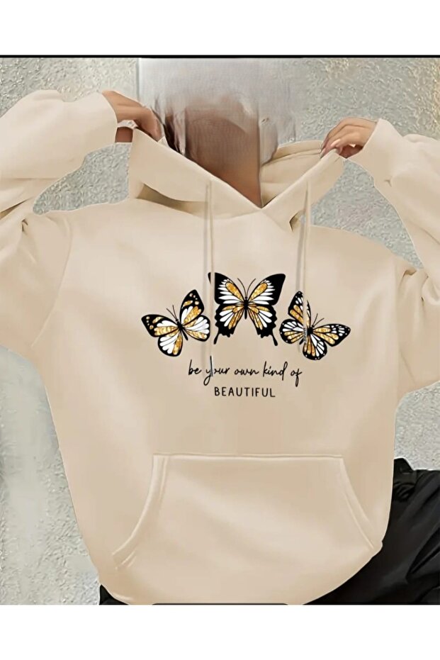 Women's Luxury Hoodie with Simple Print
