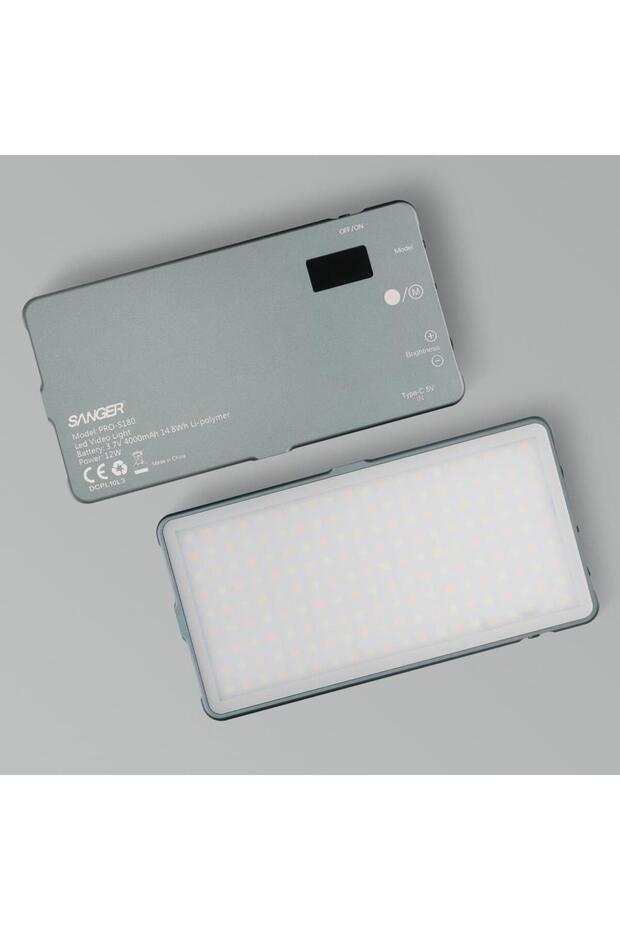 PRO-S180 Youtuber Vlogger Led Işık - 5