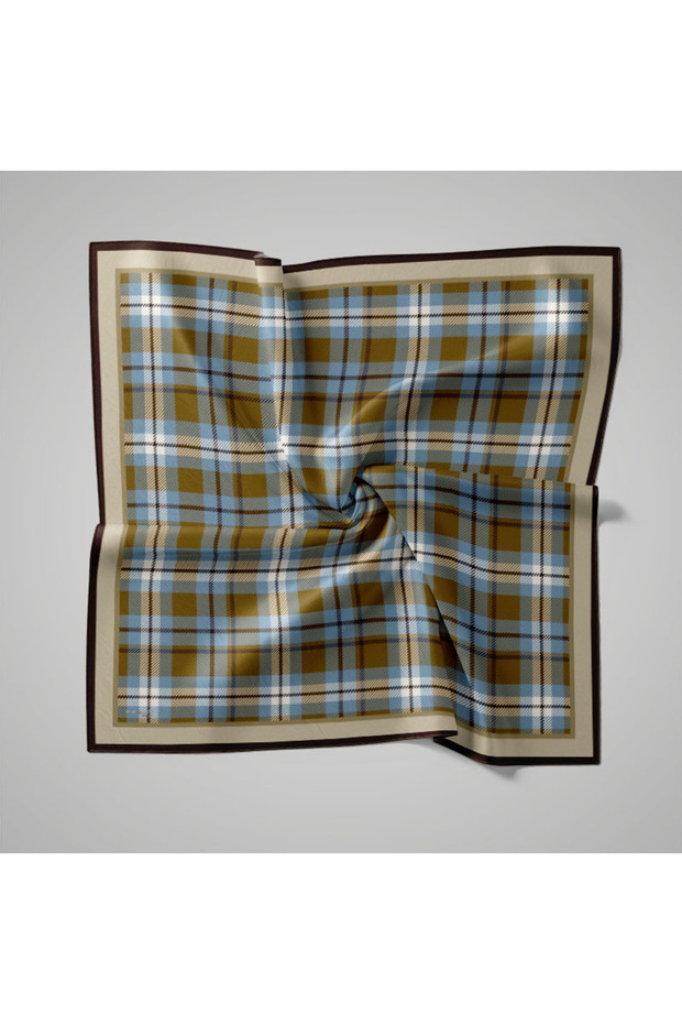 Eșarfă cu model natural - 1