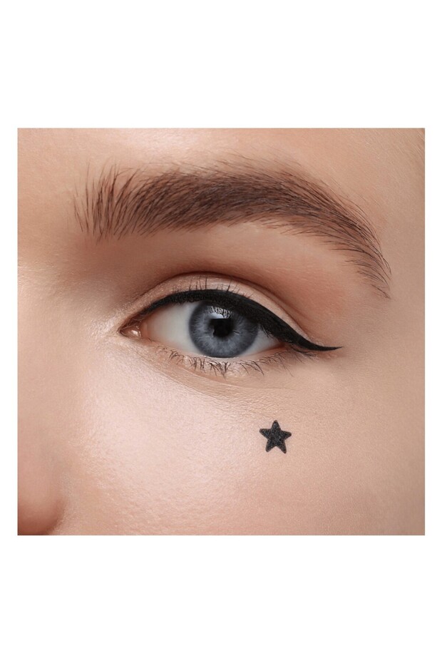 Çift Uçlu Yıldız Desenli Eyeliner - 3